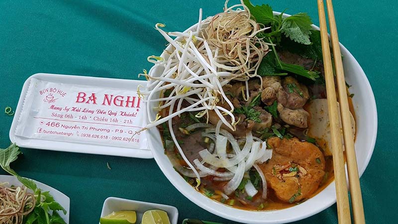 Top 10 quán bún bò thơm ngon không thể bỏ qua ở quận 10