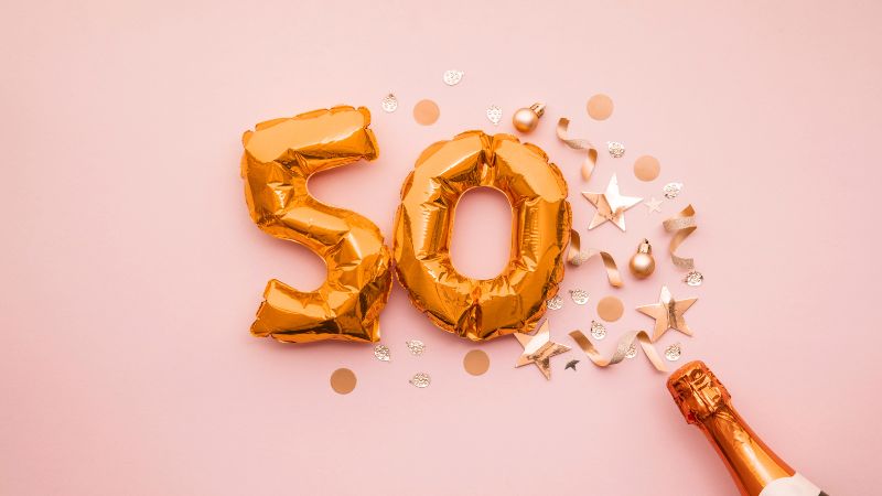 60+ lời chúc mừng sinh nhật tuổi 50 ý nghĩa dành cho mọi người