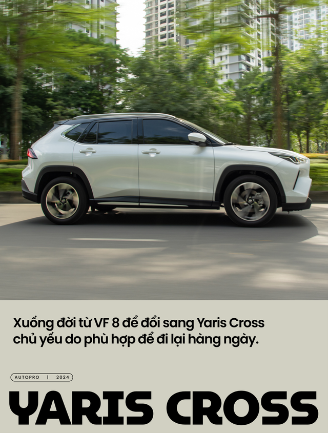 Người mê công nghệ chuyển từ VinFast VF 8 sang mua Toyota Yaris Cross: ‘Cần chiếc xe nhỏ tiện ích dù có vài điểm trừ nhưng được trang bị an toàn đầy đủ’
 - Hình ảnh 2.