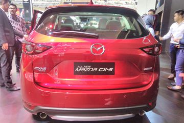 Phần đuôi của Mazda CX-5 thế hệ thứ hai năm 2018