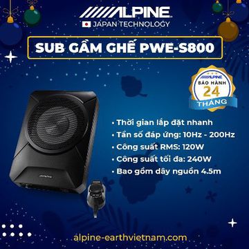 
3. Loa sub gầm ghế PWE-S800
