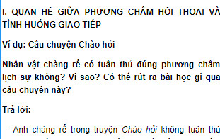 Các Phương Châm Hội Thoại Tiếp Theo Trang 36: Hướng Dẫn và Ví Dụ Minh Họa