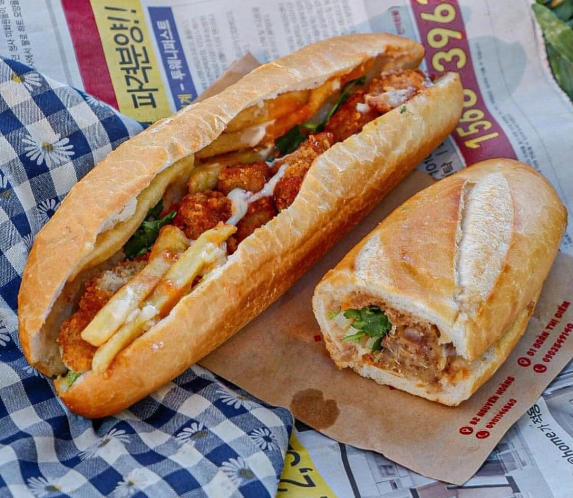 Top 15 điểm bánh mì Huế ngon nổi tiếng ở Cố đô