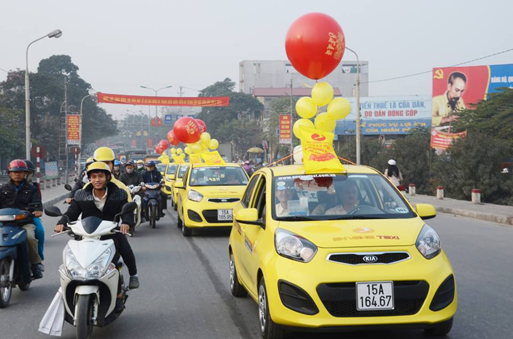 Taxi Én Vàng ở Hải Phòng