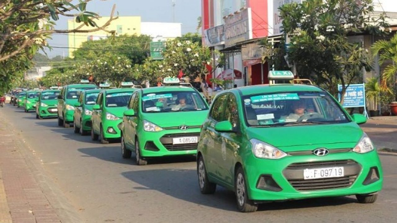 Màu xanh lá của taxi Mai Linh đã trở thành biểu tượng dễ nhận diện