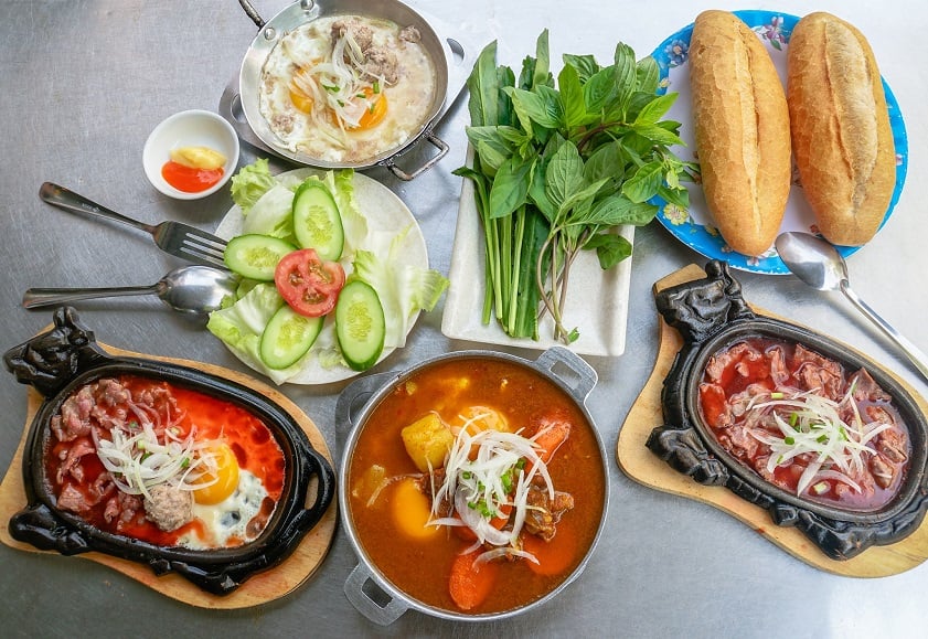 Bánh mì chảo Nha Trang