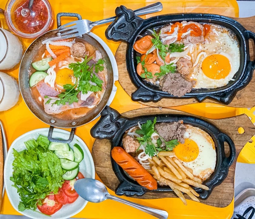 Bánh mì chảo Nha Trang