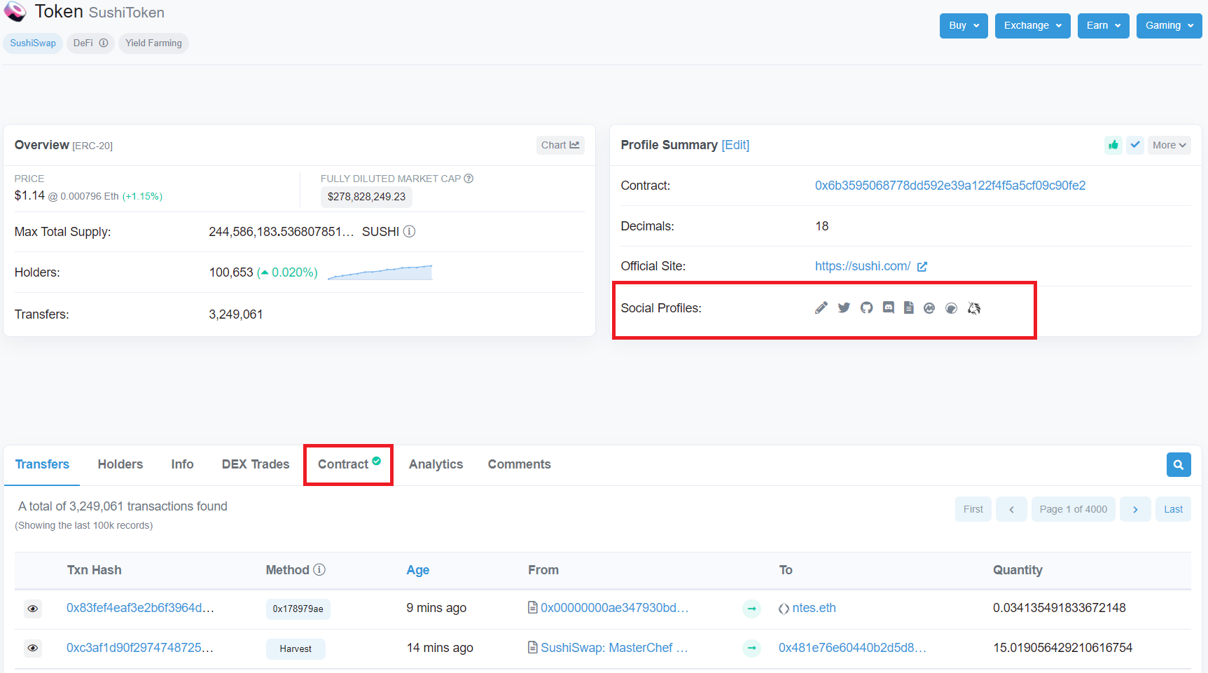 Cách đọc Etherscan cho người mới