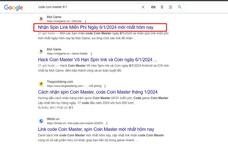 Hướng dẫn Hack Coin Master 10,000 Spin Link ngày 7/1/2024 trên Android và IOS