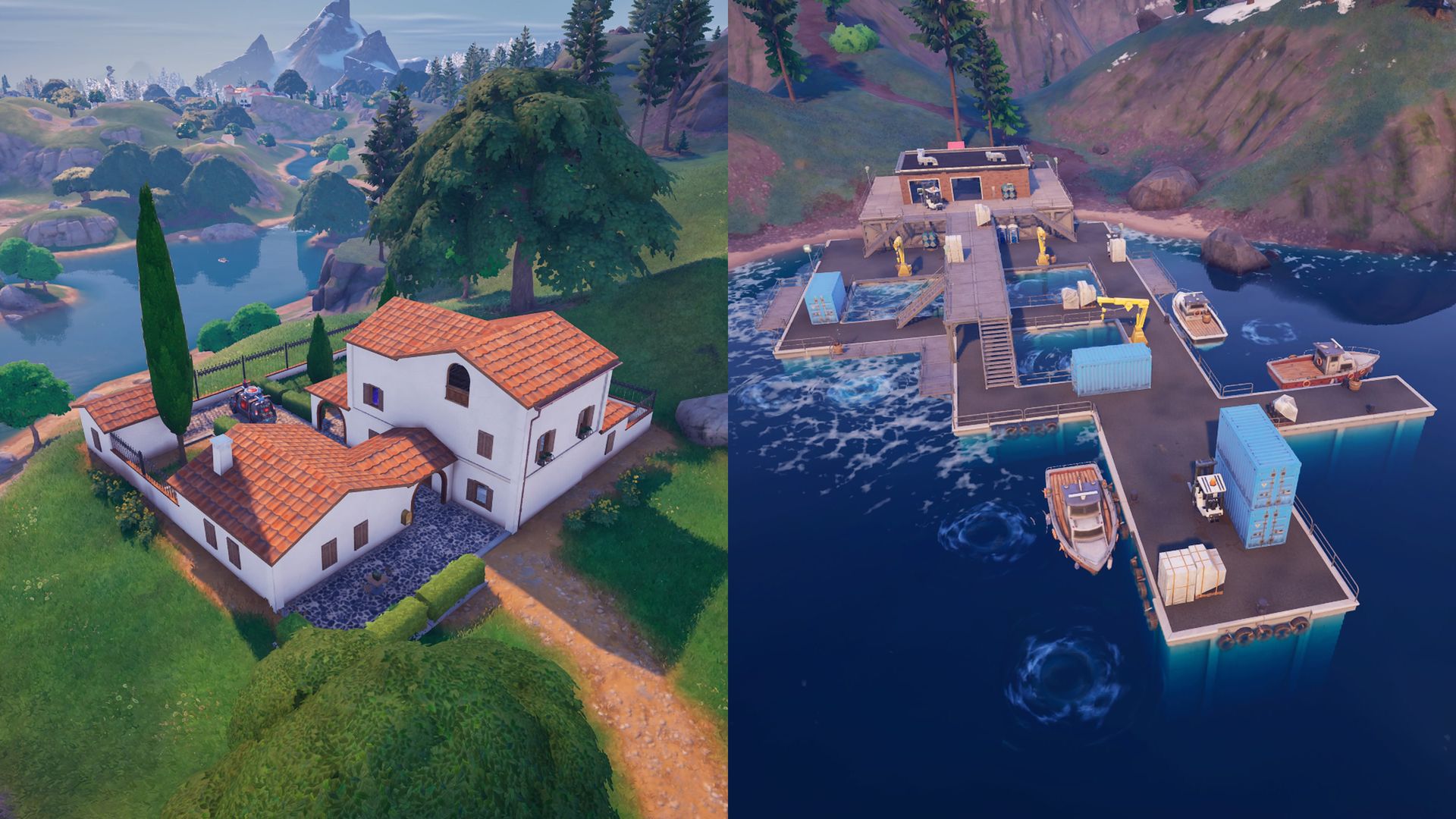 Fortnite Lil' Villa và Catcher's Cove: Cách ghé thăm chúng | Mytour+