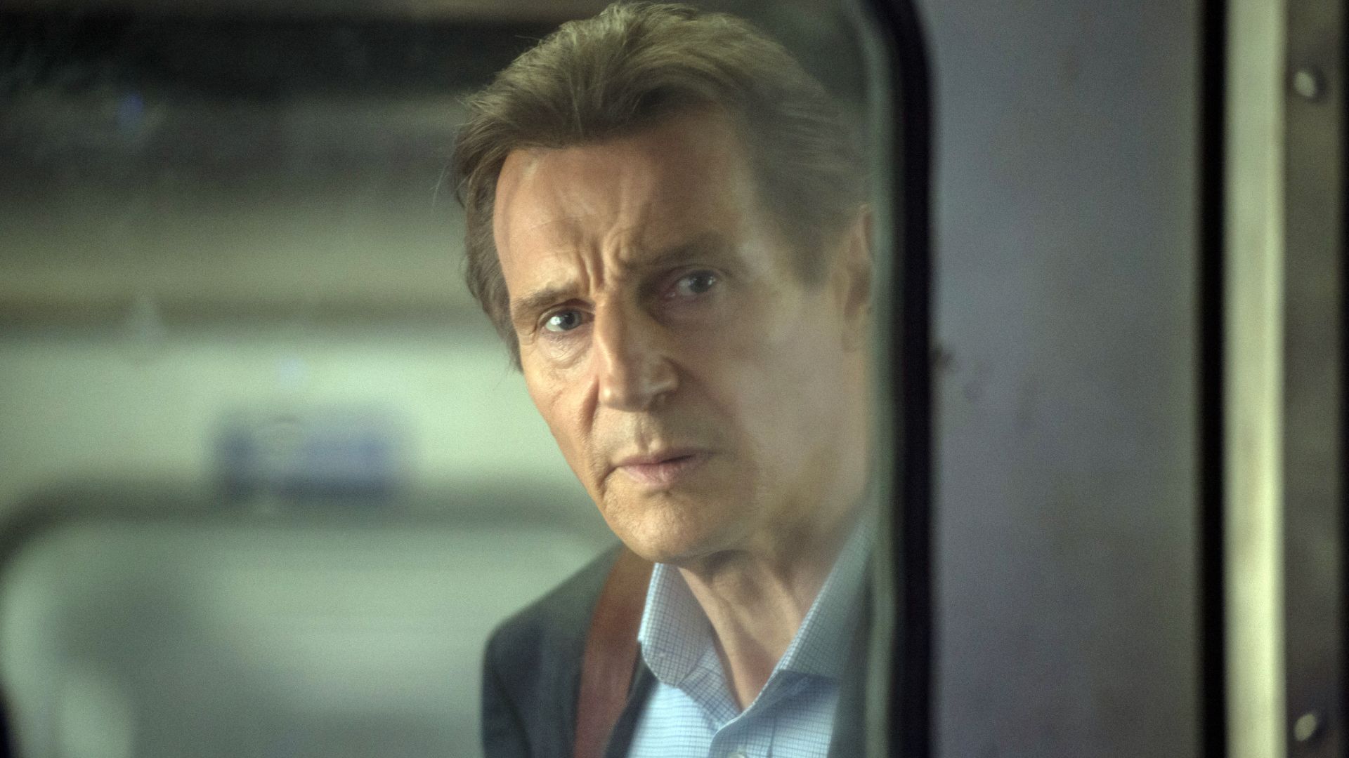 Liam Neeson in the movie The Commuter