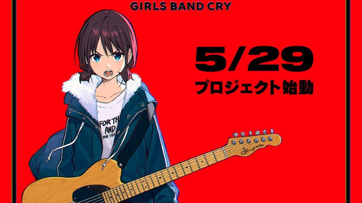 Toei Animation Ra Mắt Anime Gốc Mới Girls Band Cry