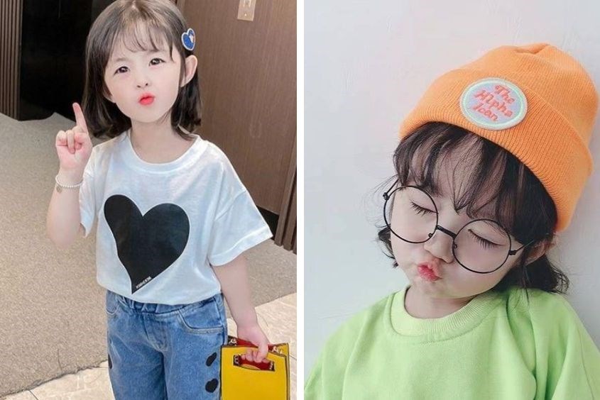 Tóc tomboy đẹp cho bé gái