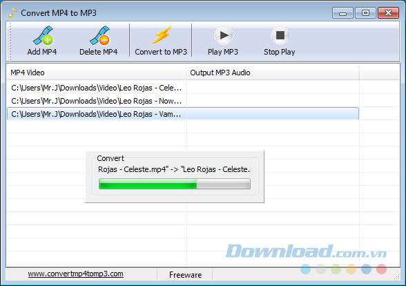 Hướng dẫn chuyển đổi từ định dạng MP4 sang MP3 với Convert MP4 to MP3