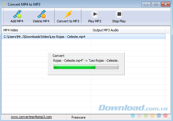 Hướng dẫn chuyển đổi từ định dạng MP4 sang MP3 với Convert MP4 to MP3