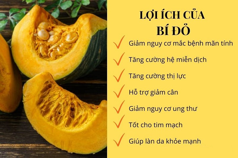 Giá Trị Dinh Dưỡng và Lợi Ích Sức Khỏe của Bí Ngô