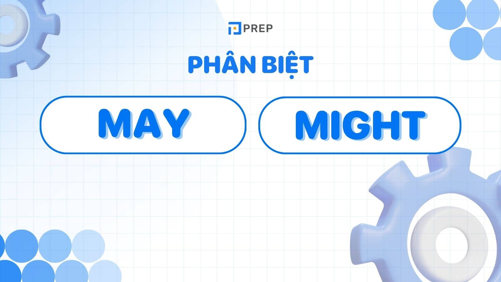 Khác biệt giữa May và Might là gì? Phân biệt cách sử dụng cấu trúc của ...
