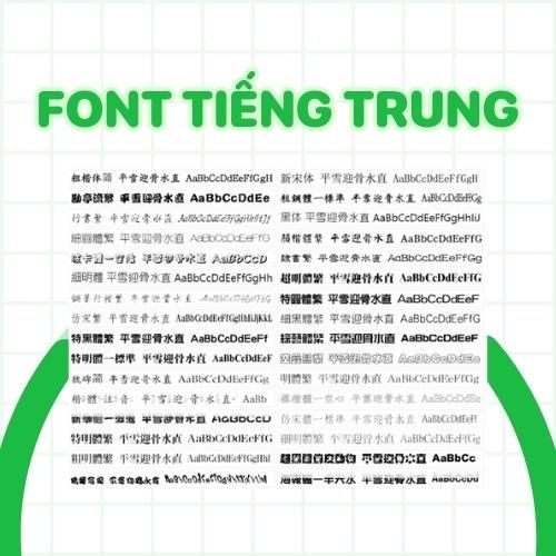 10 font chữ tiếng Trung phổ biến: Cách tải, cài đặt