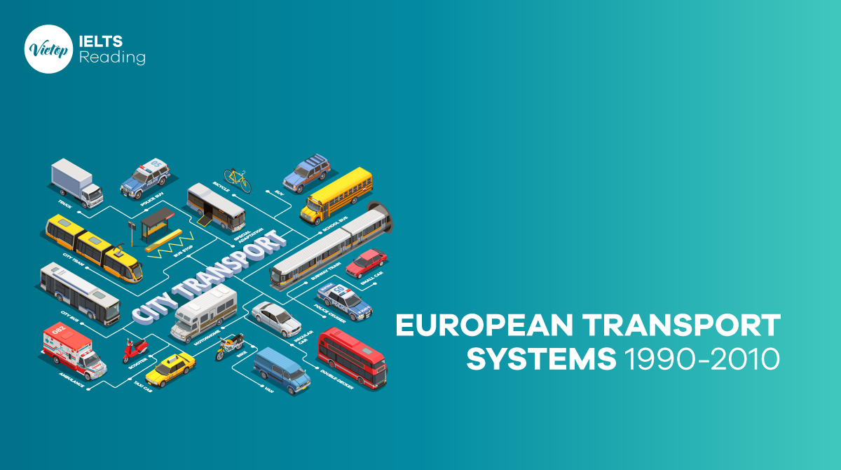 European Transport System 1990 to 2010 Dịch: Khái Quát và Phân Tích Chuyên Sâu