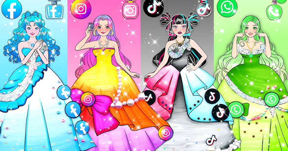 Top game Trang điểm búp bê - Trò chơi trang điểm hấp dẫn