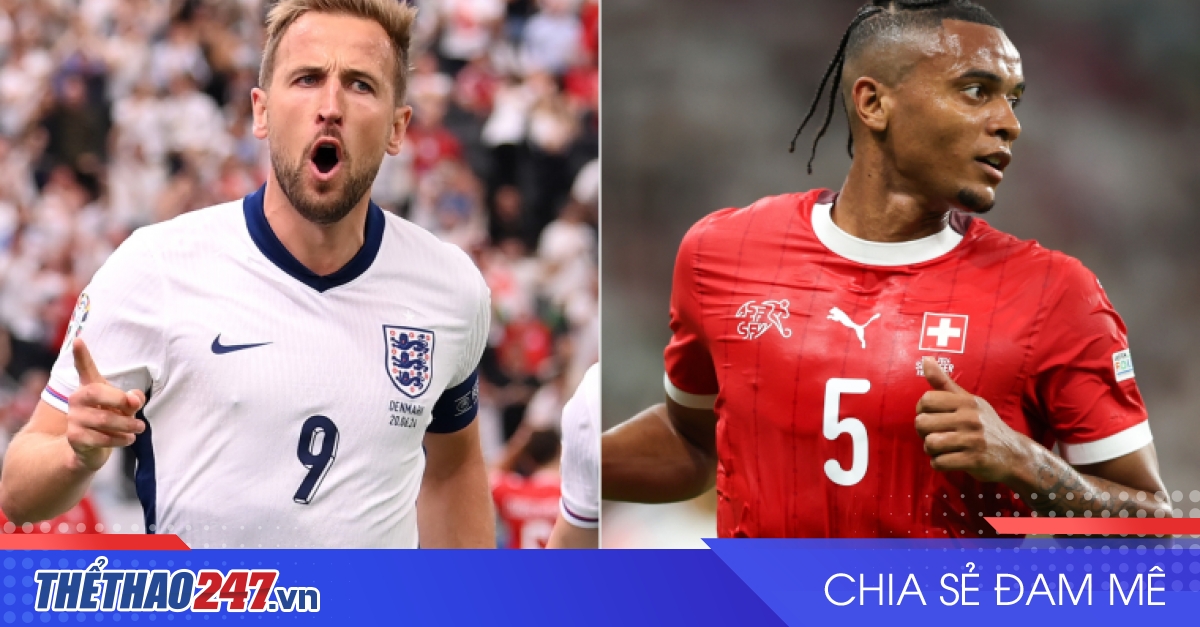 Trực tiếp Euro 2024 trên VTV2 hôm nay 06/07