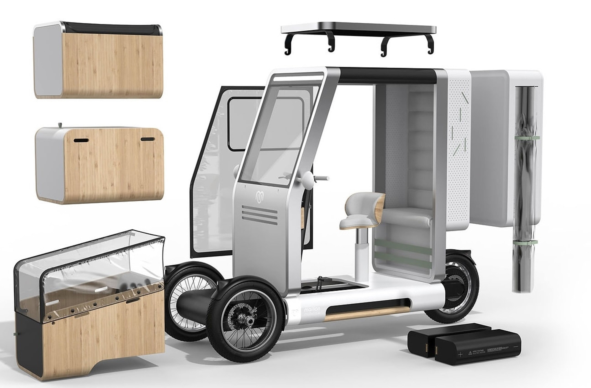 Xe đạp điện độc đáo: 3 bánh, có thể chở 4 người, không cần bằng lái vì nó chỉ là xe đạp- Ảnh 9.