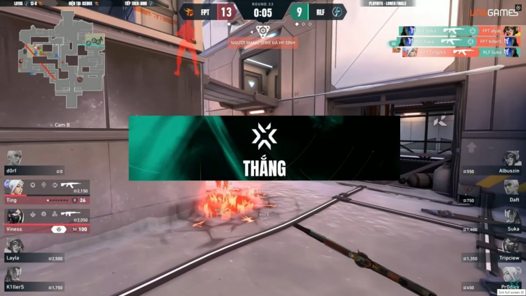 Rapid Lofi lên ngôi vô địch 2024 VCT Challengers Vietnam Split 2 sau