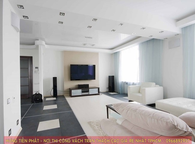 Trần thạch cao giá rẻ