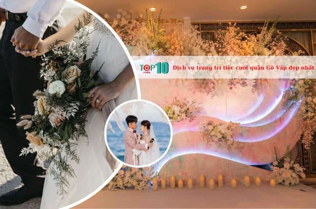 Dịch vụ trang trí tiệc cưới đẹp