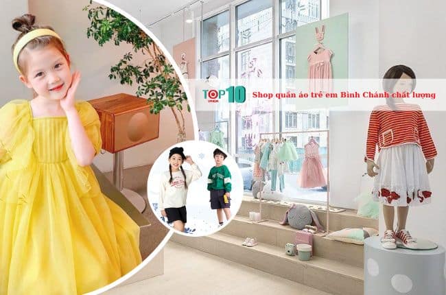 Quần áo trẻ em tại shop Bình Chánh