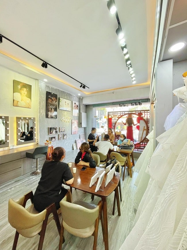 Áo dài cưới Ngọc Lan