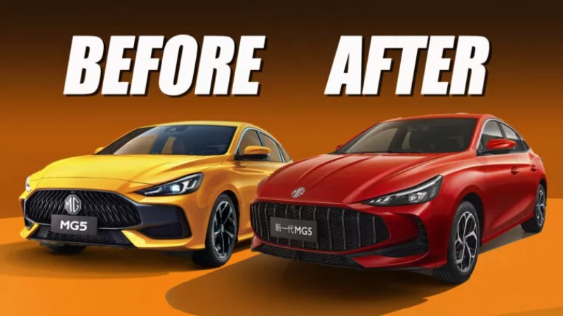 MG5 Facelift 2025 chính thức ra mắt với thiết kế hoàn toàn mới | Mytour ...