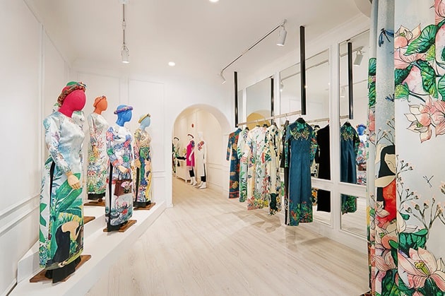 Áo dài may sẵn Phú Nhuận