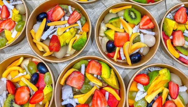 Trái cây tô hấp dẫn