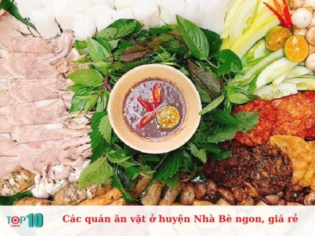 Món ăn vặt tại Nhà Bè