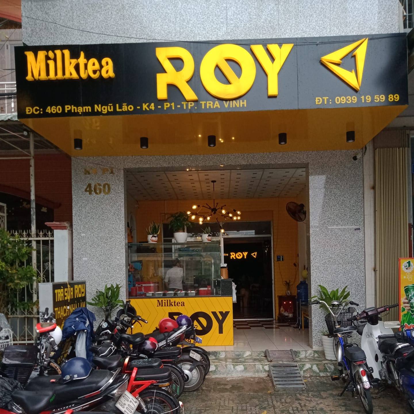 QUÁN TRÀ SỮA ROY PHÚ QUỚI LUNG LINH VỀ ĐÊM TRONG KHUNG CẢNH LÀNG QUÊ SÔNG NƯỚC