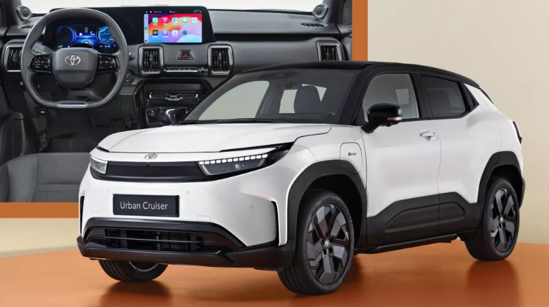 Toyota Urban Cruiser 2025 chính thức ra mắt: SUV điện nhỏ gọn với công ...