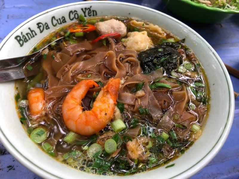 bánh đa cua hải phòng làm từ gì