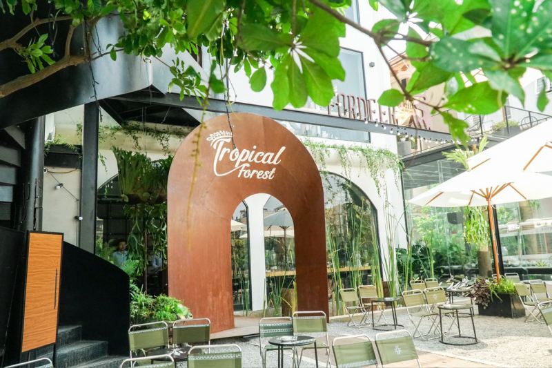 FORDEER COFFEE VĂN QUÁN KHÔNG GIAN NHIỆT ĐỚI XANH MƯỚT NHƯ RỪNG THU NHỎ