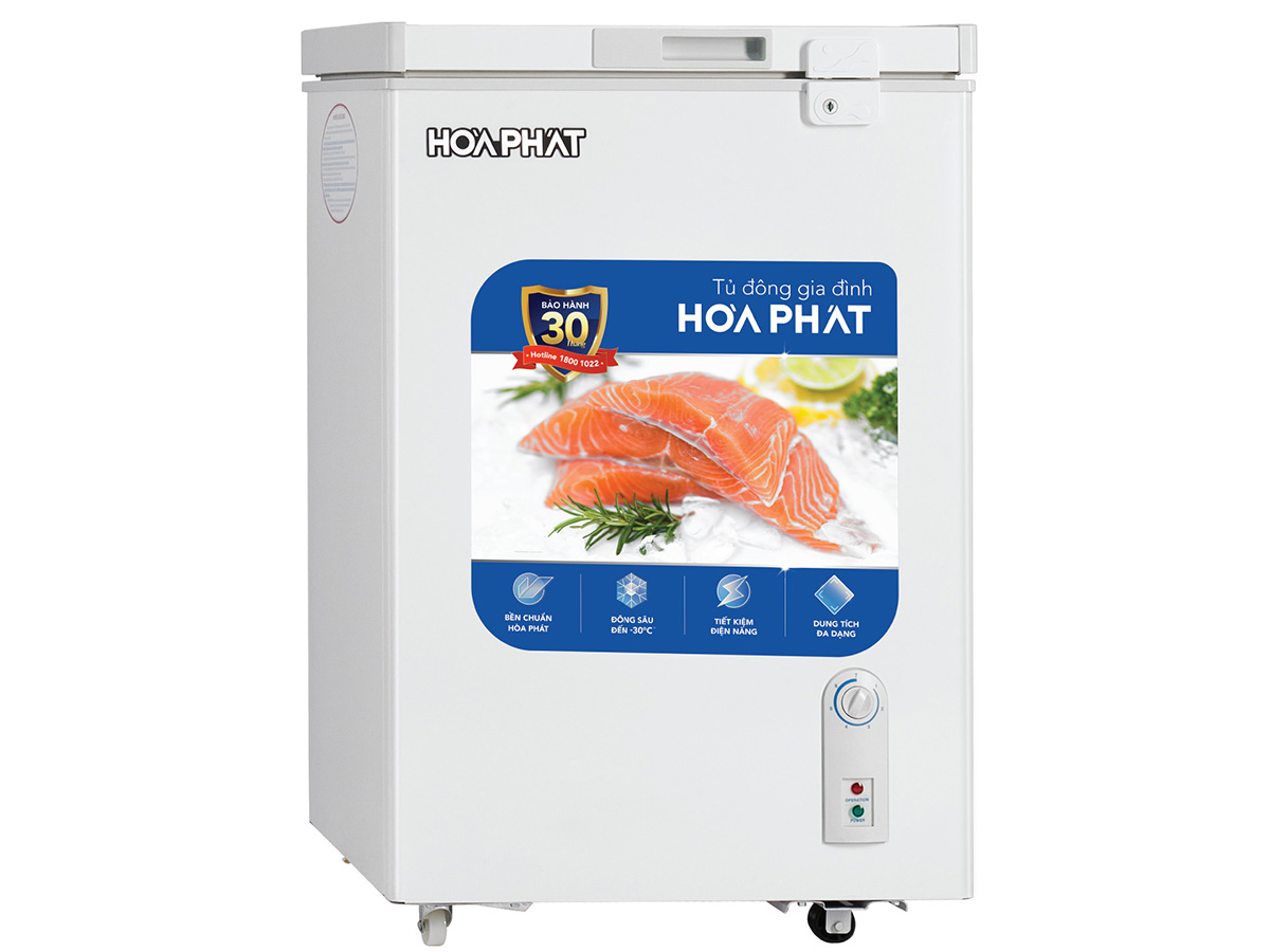 Tủ đông HPF AN6107/AN6107N có dung tích sử dụng là 107 lít