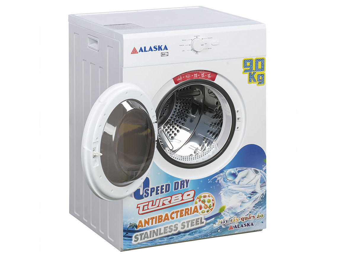 Máy sấy quần áo Alaska làm bóng bằng điện trở