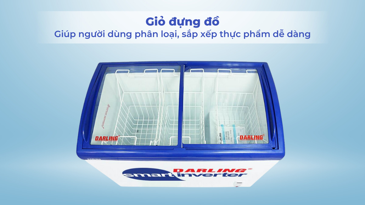 Darling Inverter 400 lít DMF-4079ASKI còn sở hữu nhiều tiện ích thông minh