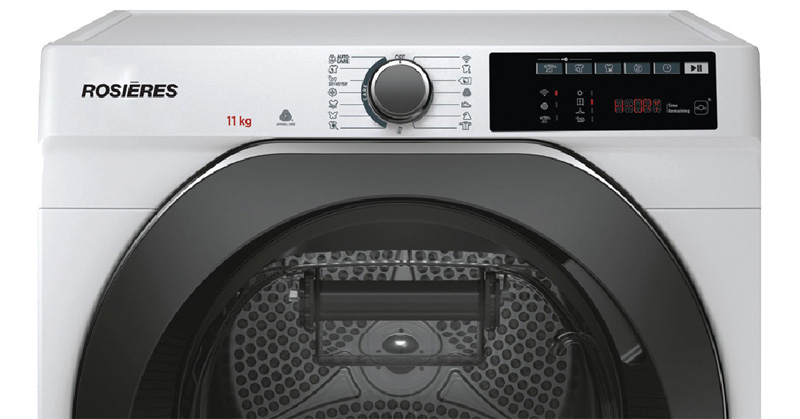 Máy sấy Rosieres RILSEH11A2TCBE04 có bảng điều khiển điện tử