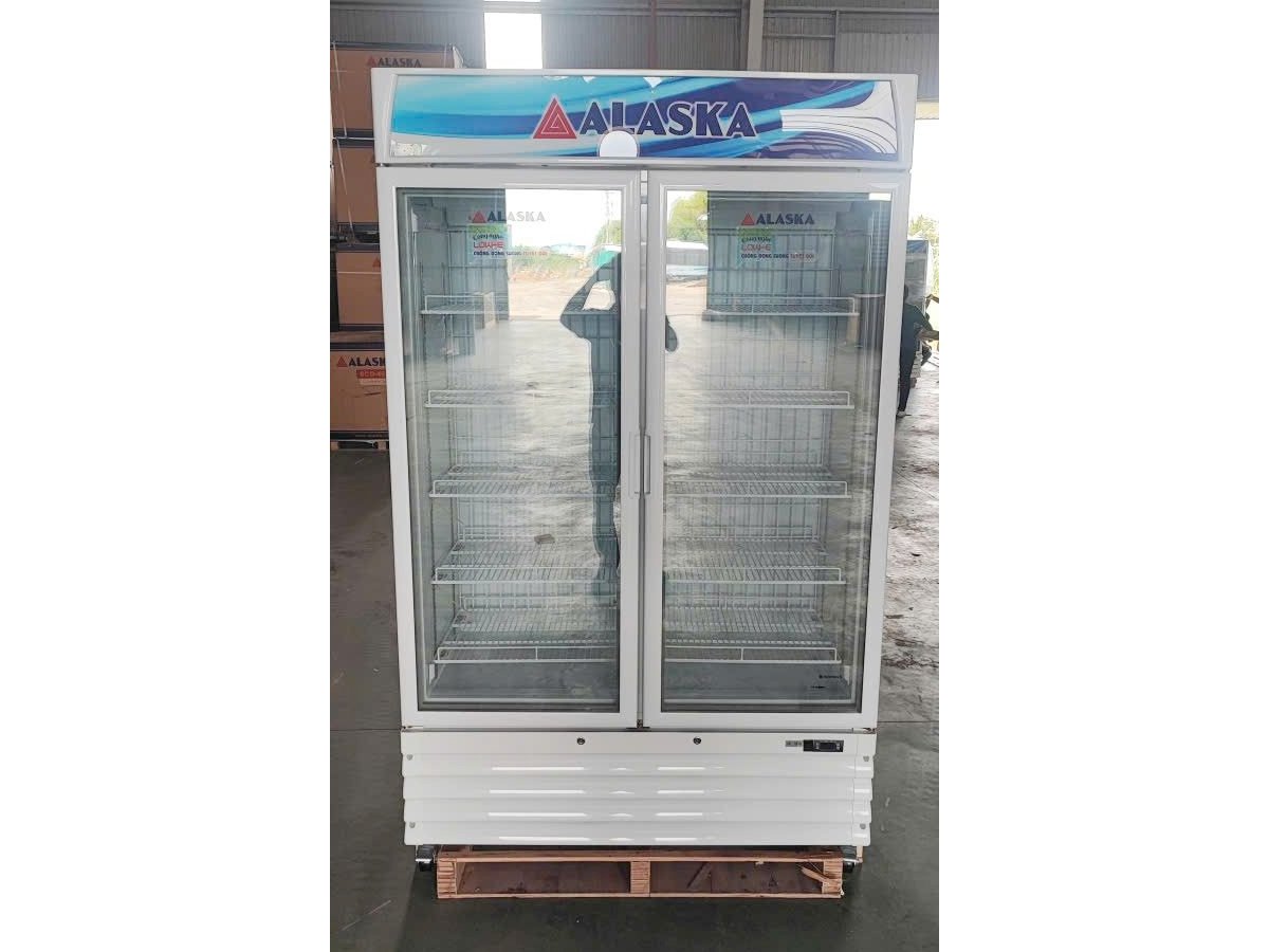 Hình ảnh thực tế Tủ đông đứng 2 cánh Alaska IF-700G2