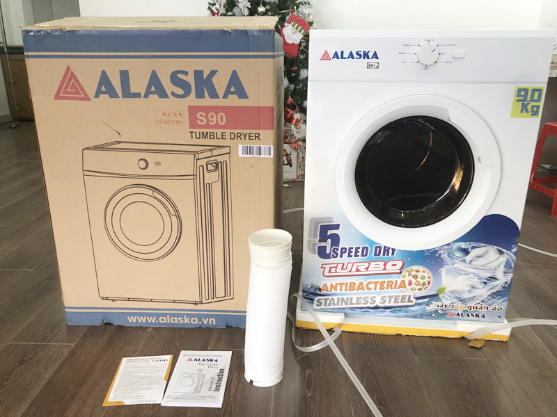 Trọn bộ máy sấy thông hơi Alaska S90