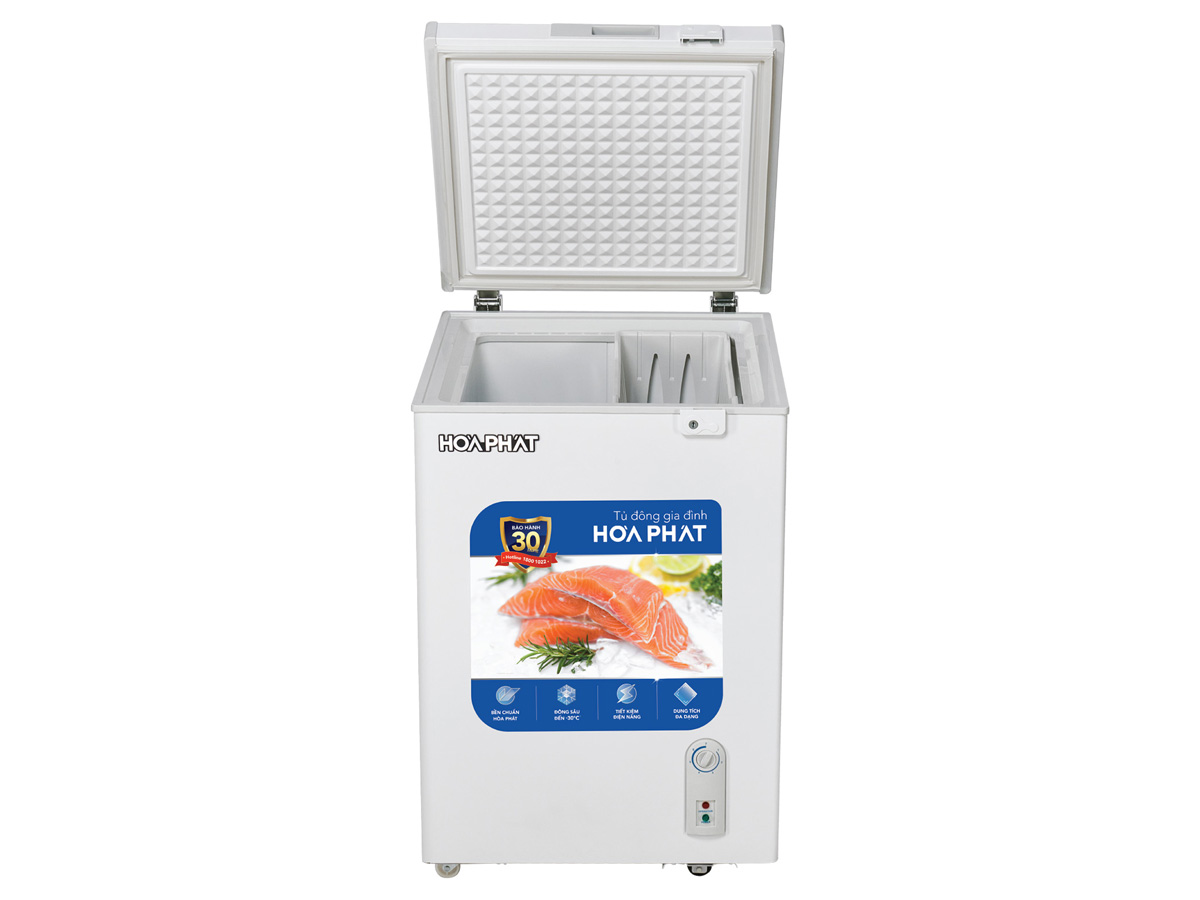 Hòa Phát HPF AN6107/AN6107N thuộc dòng tủ đông 1 ngăn với 1 cánh đóng mở duy nhất