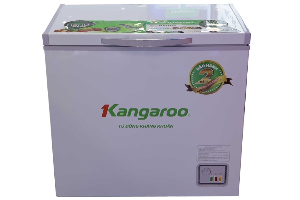 Tủ đông Kangaroo KG265NC1 sở hữu thiết kế đơn giản