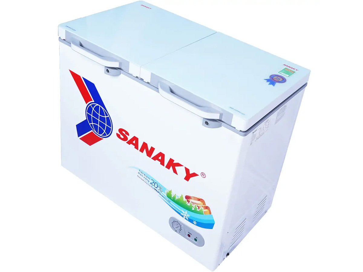 Tủ đông Sanaky VH 2899A2K có dàn lạnh bằng đồng
