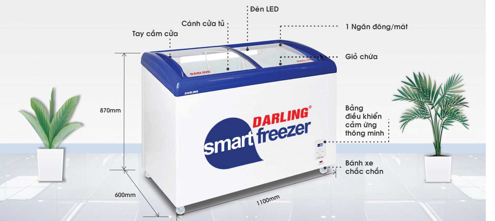 Cấu tạo của Darling DMF-3079ASK