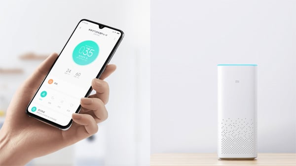 Xiaomi Mi Air Purifier Pro H kết nối với điện thoại